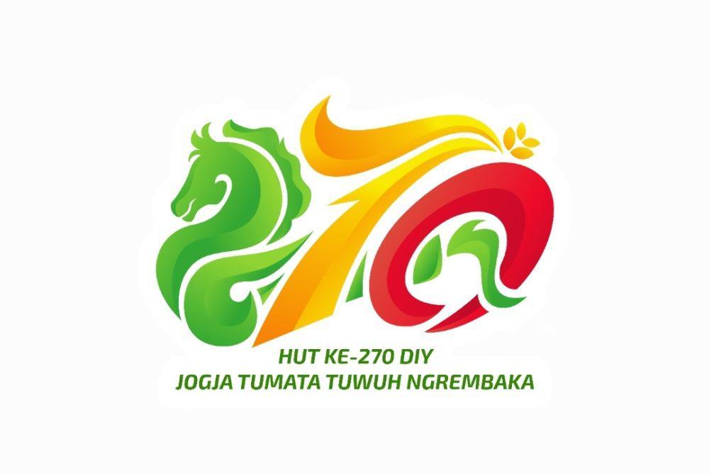 Makna Logo HUT DIY Ke-270, Gunakan Warna Pare Anom yang Khas