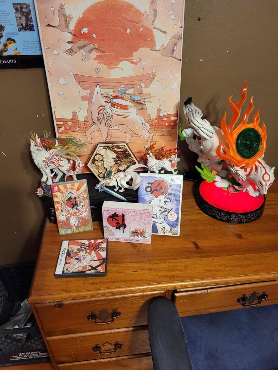 potret koleksi game Okami (reddit.com/user/Drakian8991)