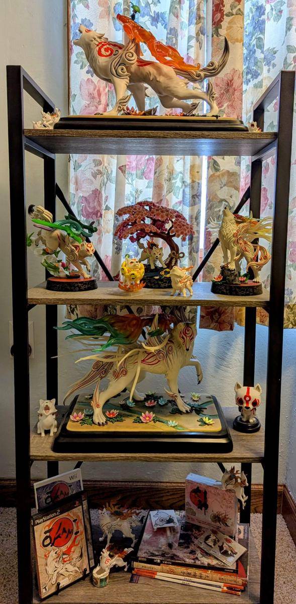 potret koleksi game Okami (reddit.com/user/Pibbleluber)