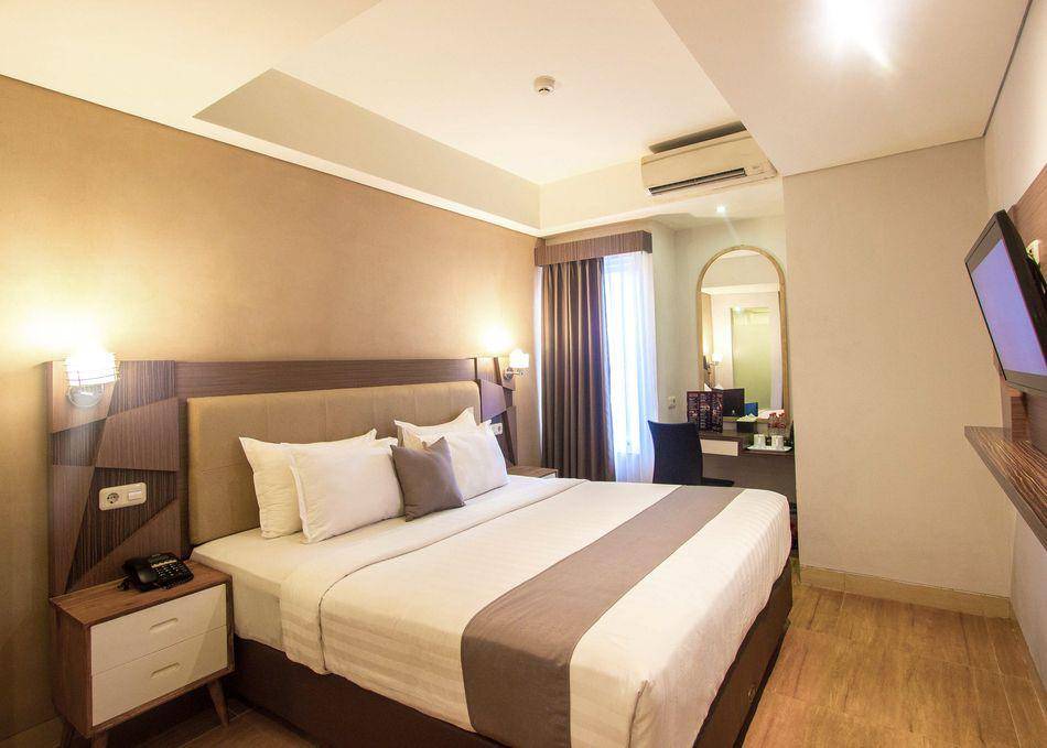 Kamar Deluxe King Hotel FortunaGrande Seturan Yogyakarta by Fosia Hotels (dok. Hotel FortunaGrande Seturan Yogyakarta)