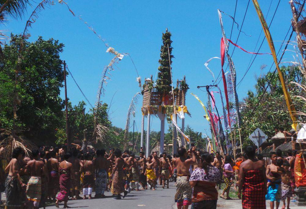 Tradisi Usaba Dangsil, Desa Adat Bungaya. (Dok.Pribadi/Muhammad Ibnu Khaldun)