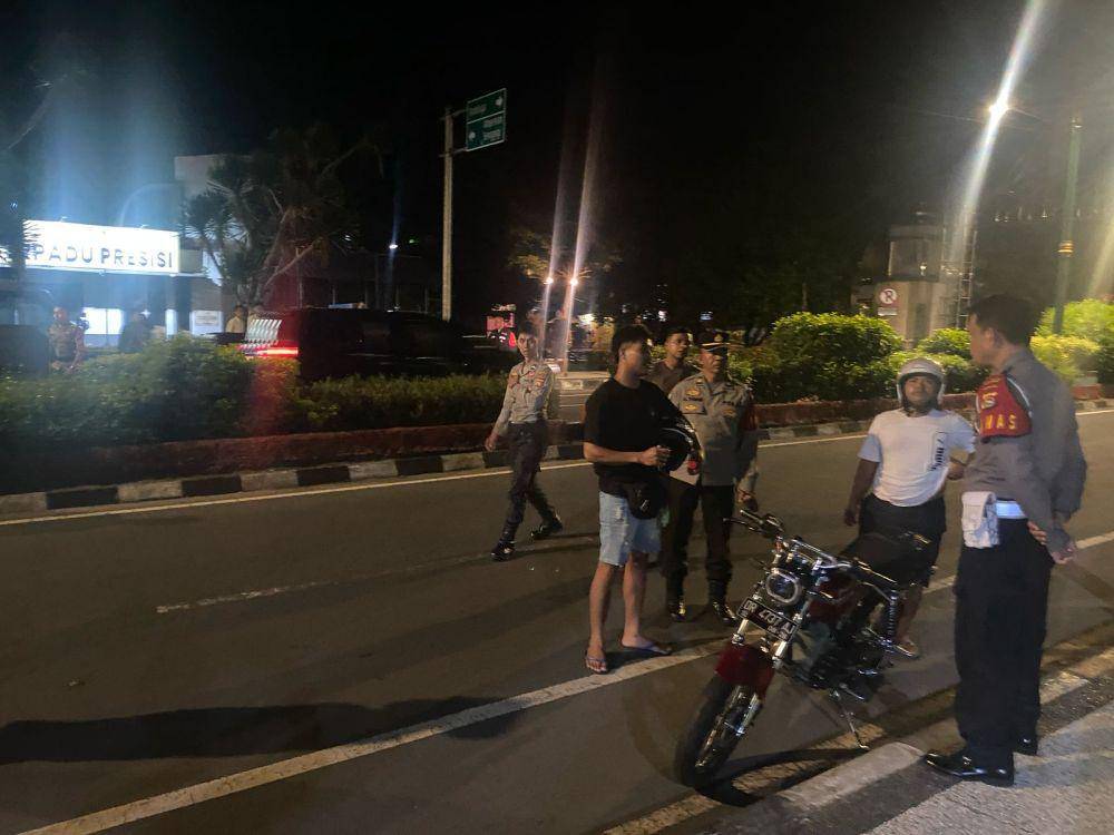 KRYD yang dilakukan Polresta Mataram mencegah aksi kriminal. (dok. Istimewa)