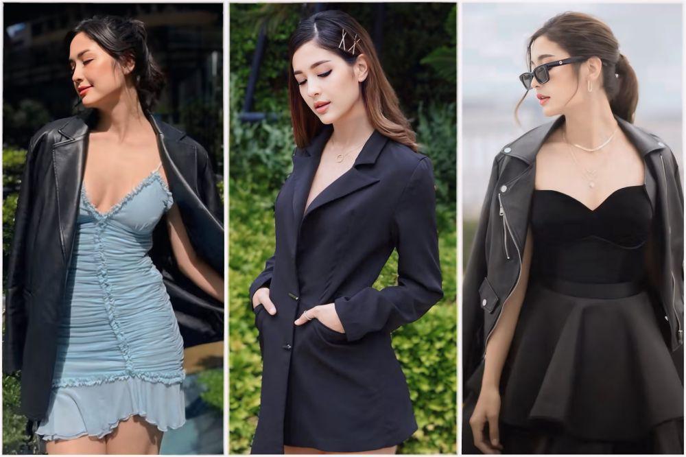 9 Ide OOTD Pakai Outwear Blazer dan Jacket ala Marie Broenner, Boom!