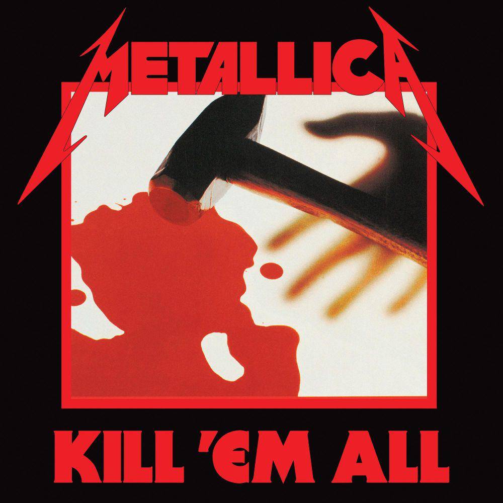 Sampul album Kill 'Em All (dok. Metallica.com)