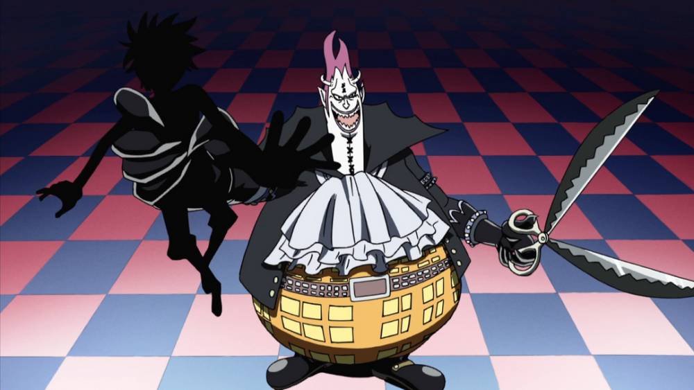 Gecko Moria menggunakan Kage Kage no Mi. (dok. Toei Animation/One Piece)