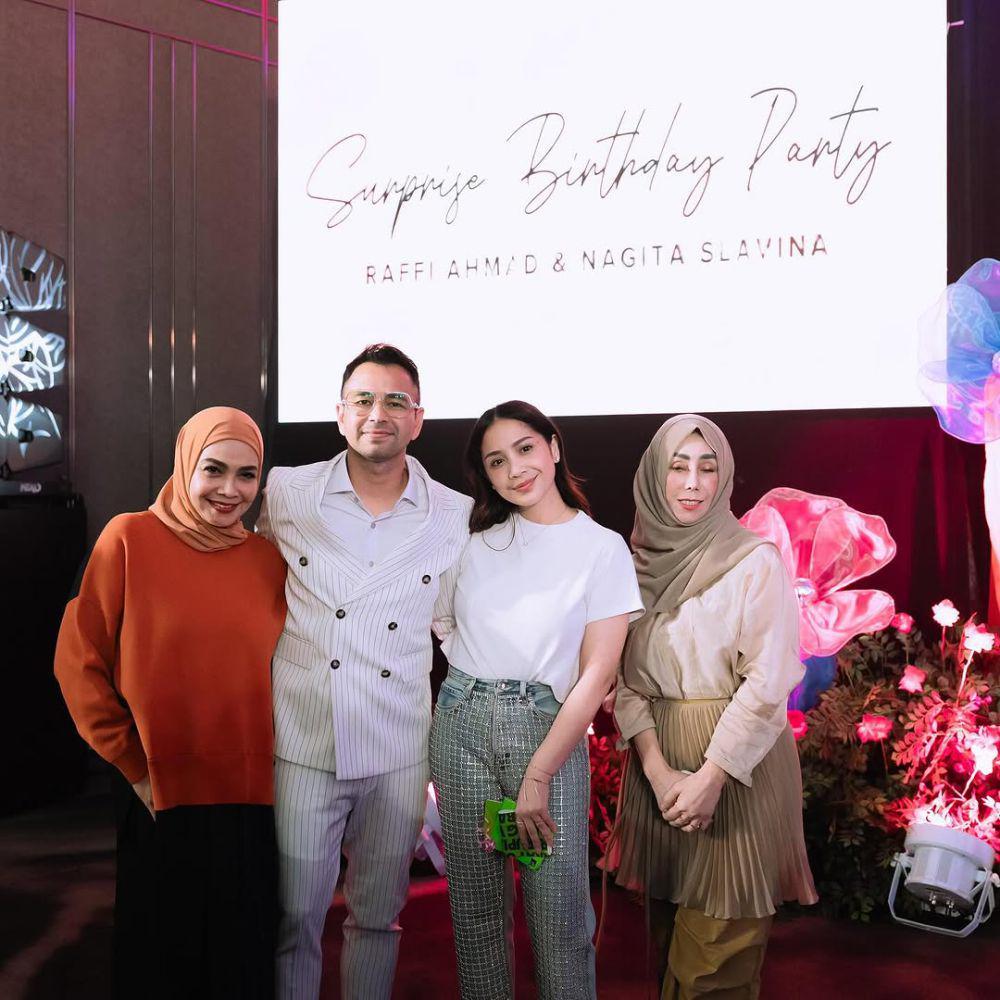 7 Dekorasi Pesta Ulang Tahun Raffi Ahmad dan Nagita, Warna-warni!