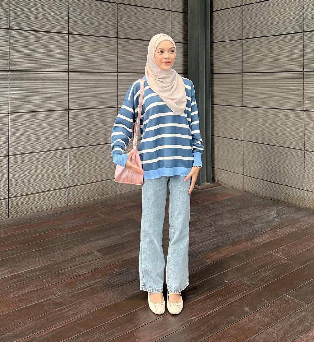 OOTD ala Febiola Nabila (instagram.com/febiolanabilaa)