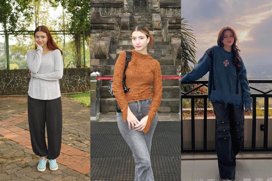 12 Referensi Daily Wear ala Cassandra Lee, Simple dan Santai!
