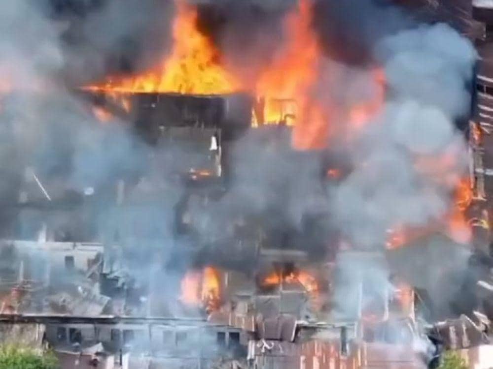 Kebakaran Hanguskan 38 Rumah Asrama Kesdam II di Makassar