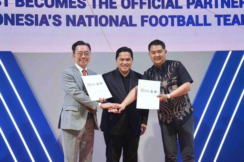 Peresmian kerja sama VinFast dan PSSI. (Dok. VinFast)
