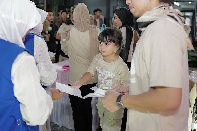 potret perayaan ulang tahun ke-3 Ameena (Instagram.com/attahalilintar)