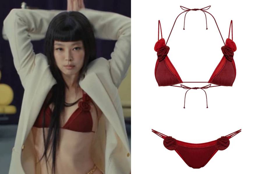 harga outfit Jennie BLACKPINK di MV ExtraL (instagram.com/jennierubyjane | oseree.com)