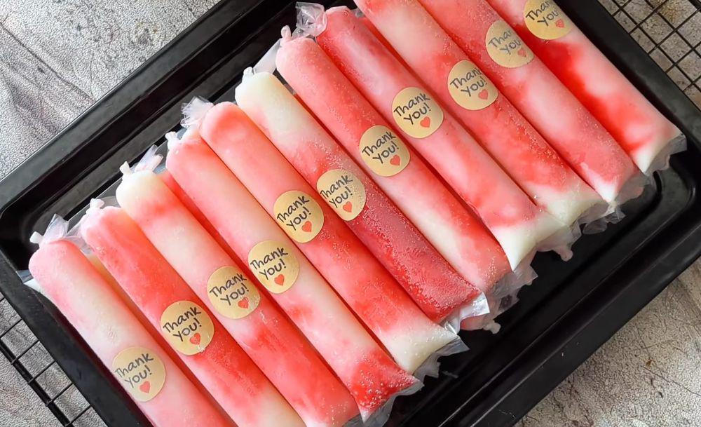 Resep Es Mambo Strawberry untuk Jualan, Modal Kecil Untung Besar!