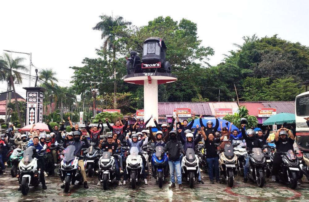 Deklarasi HAI Siantar, Ratusan Rider Ikut Fun Touring