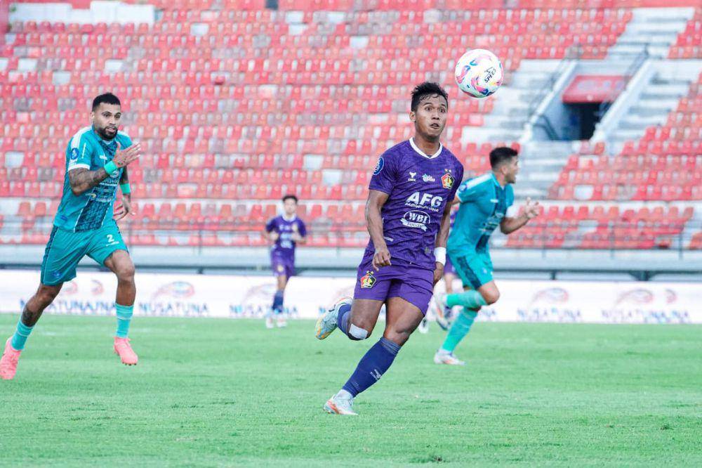 Pemain Persik Kediri saat melawan PSBS Biak. IDN Times/ istimewa