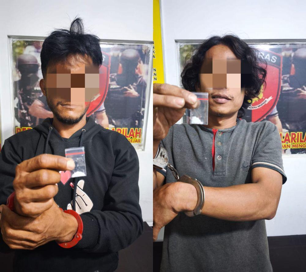 Polisi Ringkus Dua Pengguna Sabu di Balikpapan