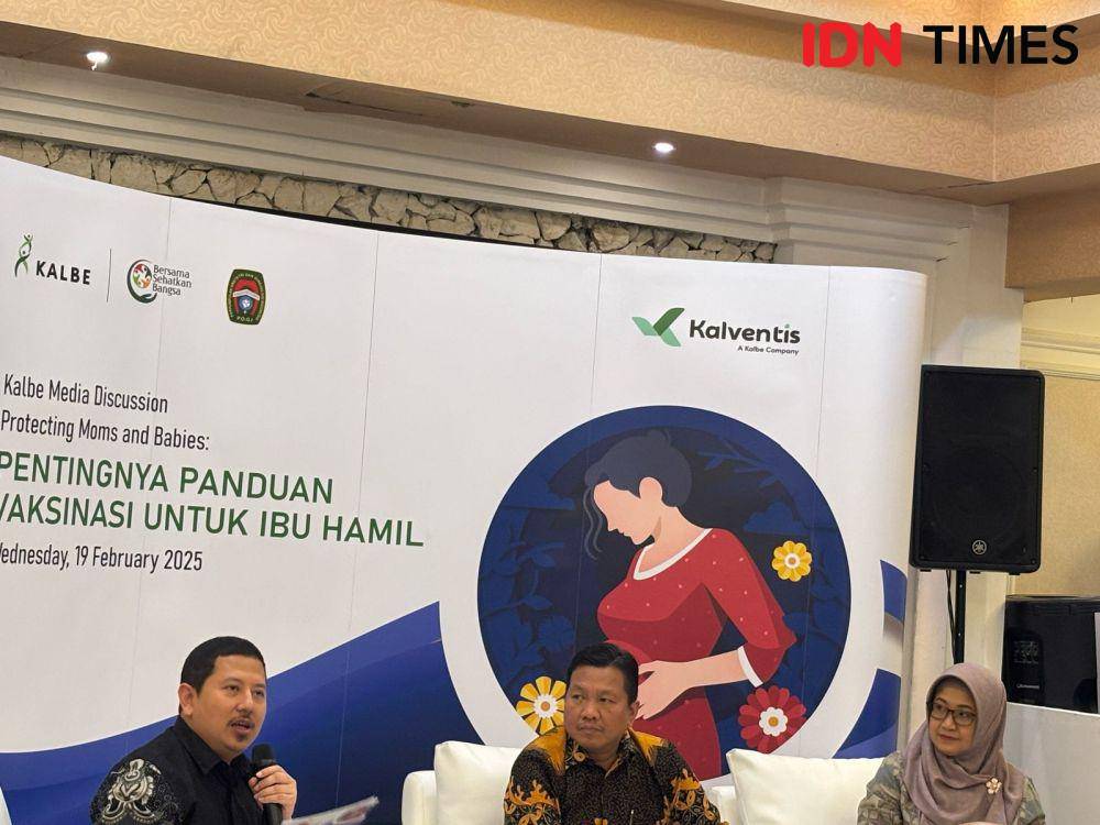 Kalbe Media Discussion Protecting Moms and Babies: Pentingnya Panduan Vaksin untuk Ibu Hamil (IDN Times/Rifki Wuda)
