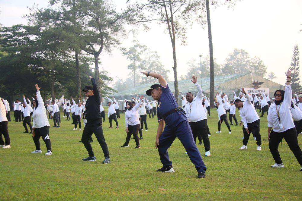 Kegiatan retreat kepala daerah hari kedua di Akmil Magelang, Sabtu (22/2/2025). (Dokumentasi Istimewa)