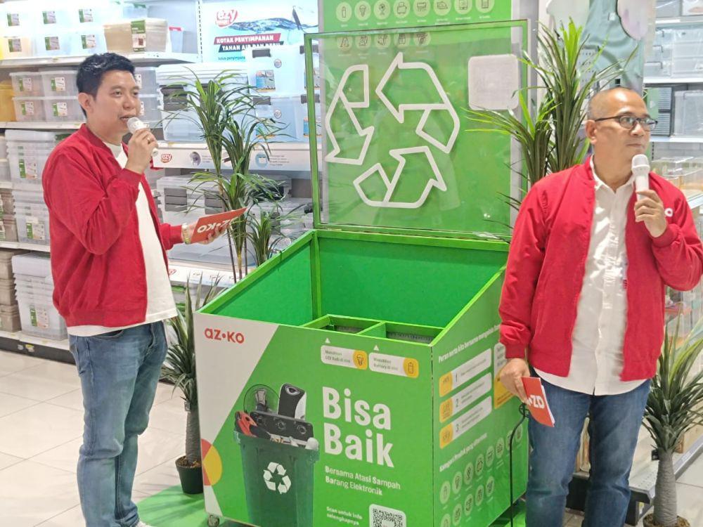 Berbelanja Sambil Mengurangi Limbah Elektronik di Azko Bandung