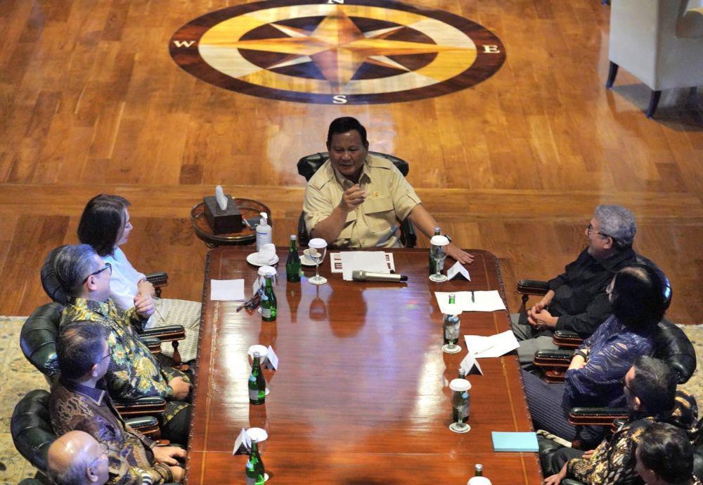 Prabowo Undang Para Pemred Media, Bahas Sejumlah Isu Terhangat