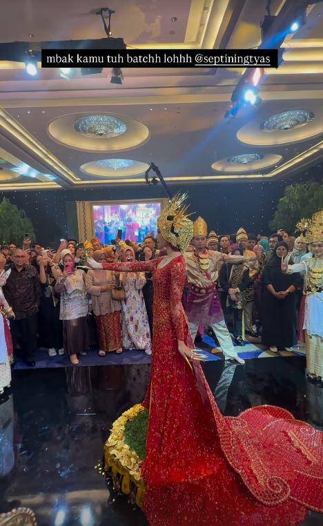 Resepsi Sangun Ragahdo dan Tyas (Instagram.com/ragahdo)