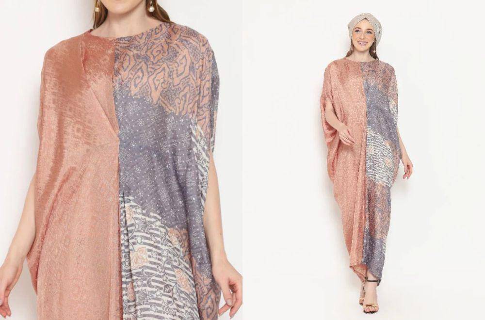 Kaftan batik modern (shopee.co.id/Rinjanie Batik Official)