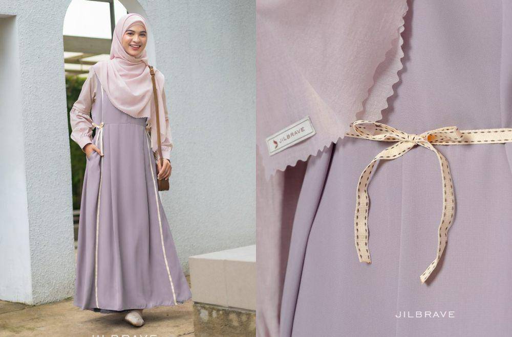 Model baju lebaran remaja - gamis (jilbrave.com)