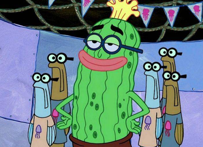 Kevin C. Cucumber (dok. Nickelodeon/SpongeBob SquarePants)