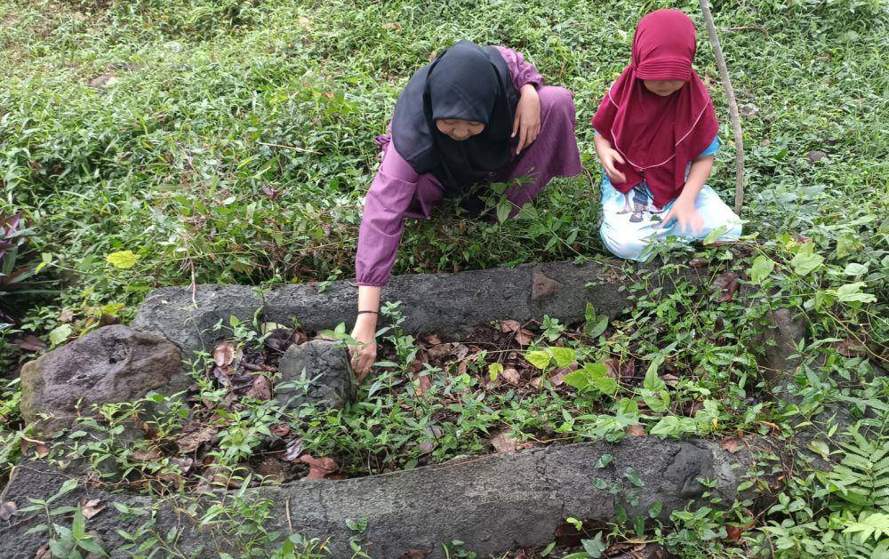 Warga muslim di Karangasem menggelar ziarah kubur menjelang Ramadan. (Dok.Pribadi/Muhammad Ibnu Khaldun)
