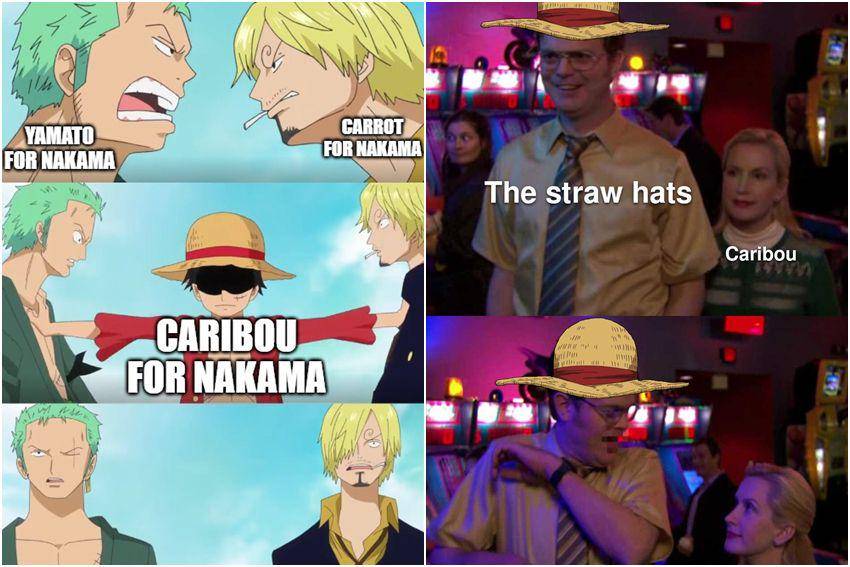 kolase potret meme Caribou (reddit.com/user/No-Classroom-7310 | reddit.com/user/RedRen9000)