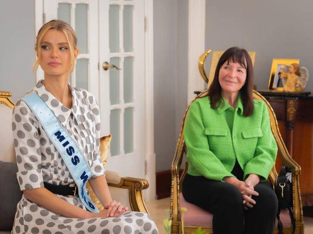 Potret Kunjungan Miss World 2024 Krstyna Pyszkova ke El Salvador (Instagram.com/missworld)