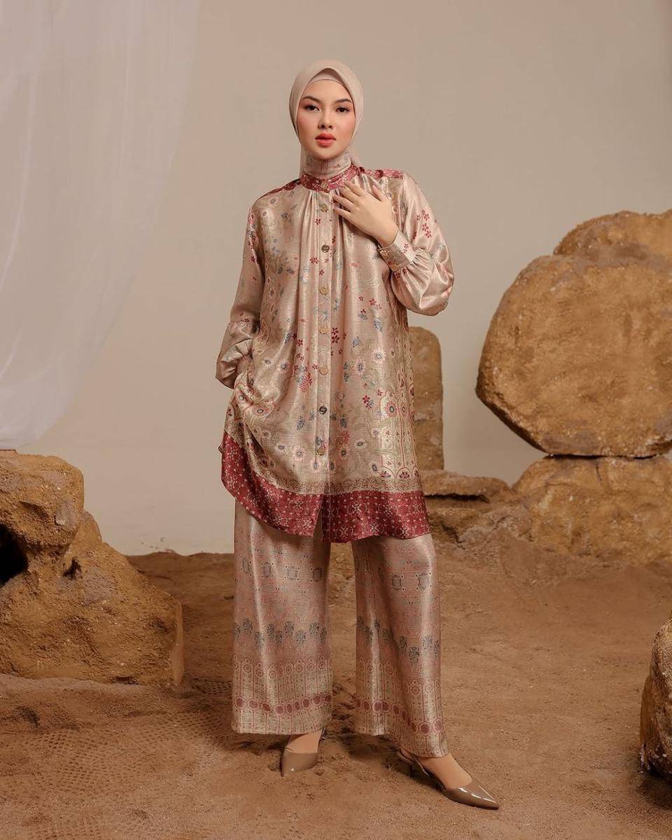 Padu Padan Outfit Lebaran Pakai Celana (instagram.com/shibyshireen)