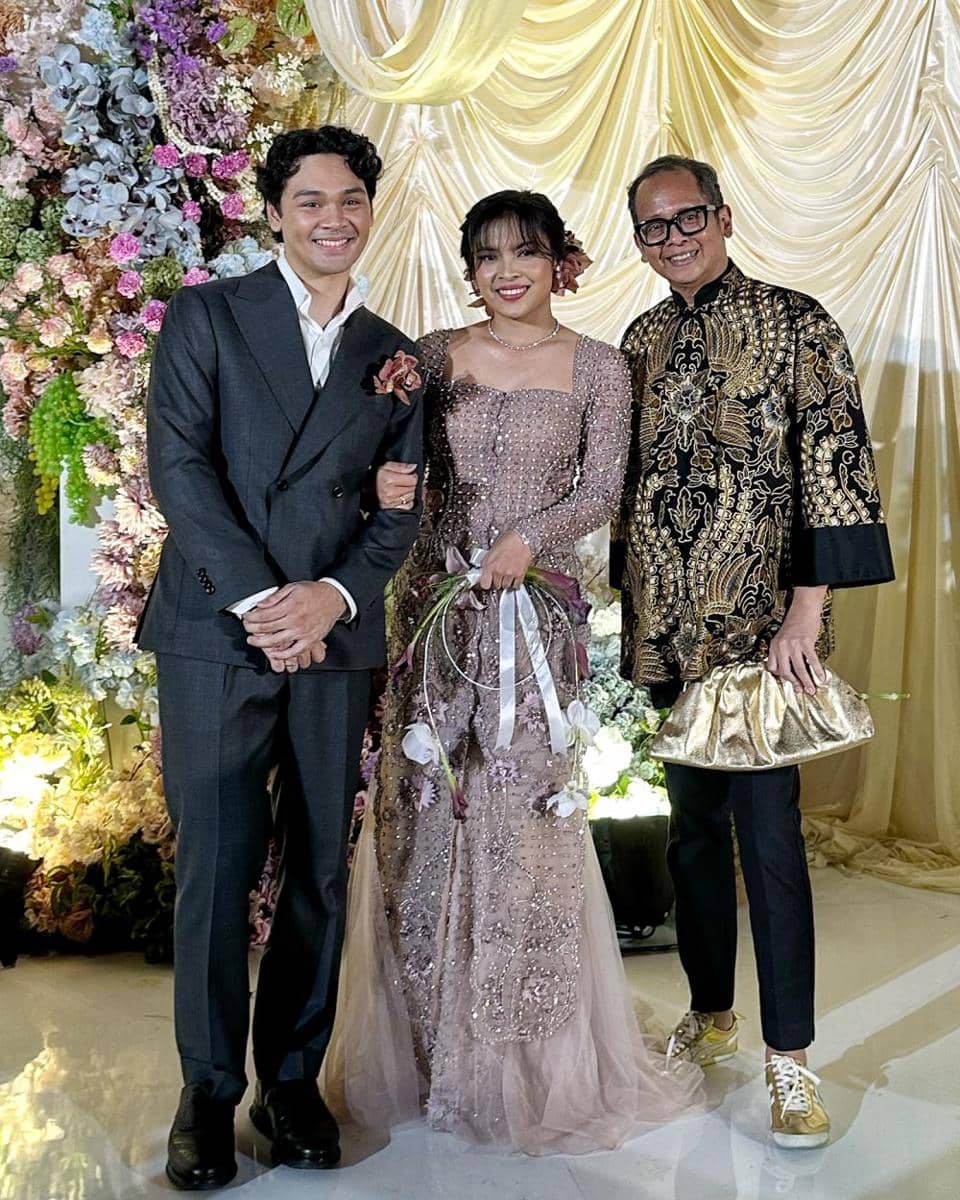 artis hadiri pernikahan Mikha Angelo dan Gregoria Mariska (Instagram.com/aritulang_official)