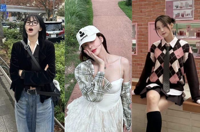 10 Ide OOTD ala Shin Su Hyun Pemeran Lee Ji Woo Study Group, Chic!