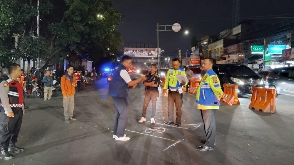 Tabrakan Beruntun di Terminal Cicaheum, Pembeli Sate Meninggal Dunia