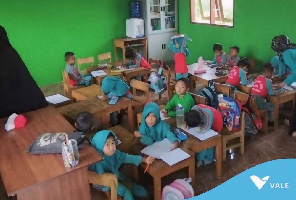 Fasilitas pendidikan taman kanak-kanak berbasis SDGs (instagram.com/ptvaleindonesia)