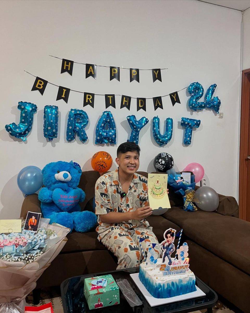 ulang tahun Jirayut (Instagram.com/jirayutdaa4official)