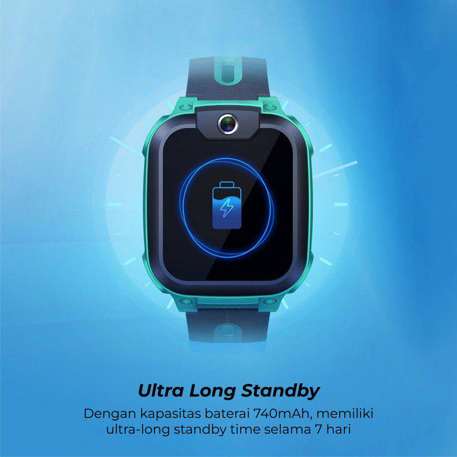 Smartwatch yang punya ketahanan baterai hingga 7 hari dan kapasitas baterai 740 mAh (tokopedia.com/imoo Official Store)