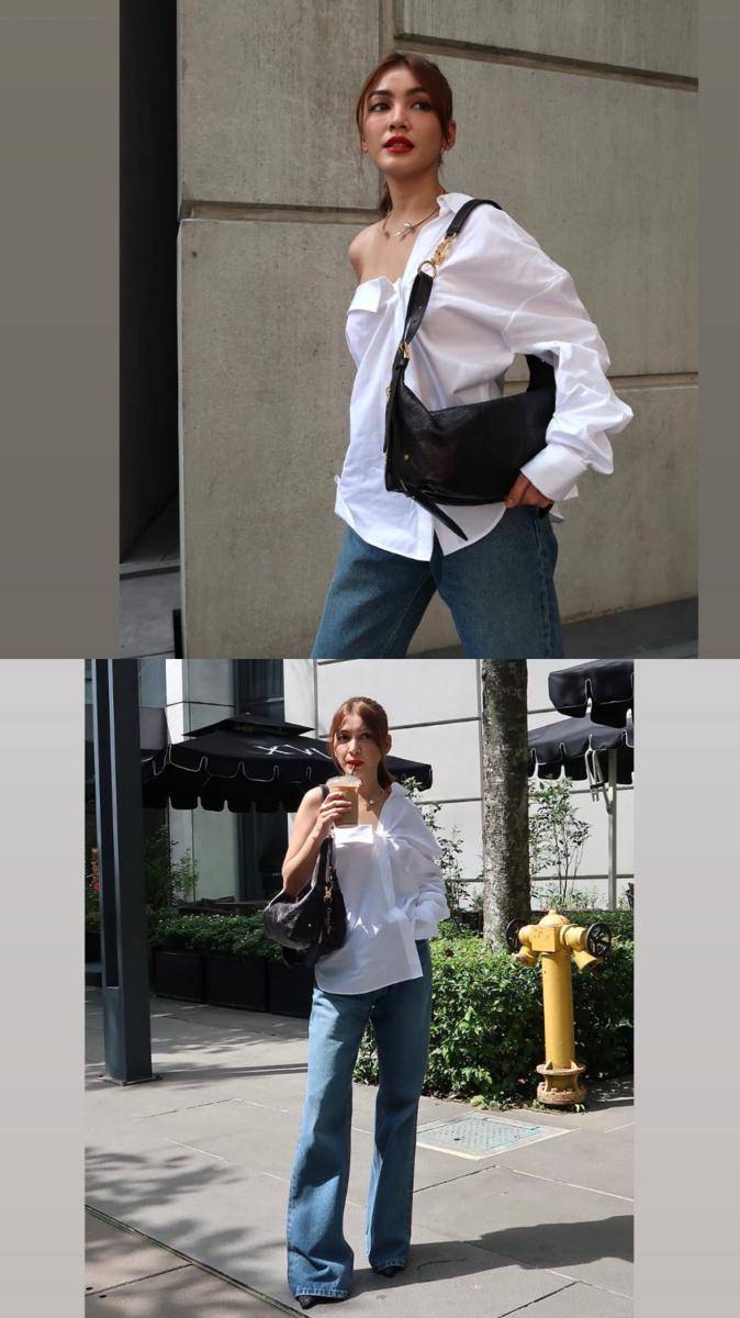 potret ide OOTD kasual dan elegan ala Eyka Farhana (instagram.com/eykafarhana)