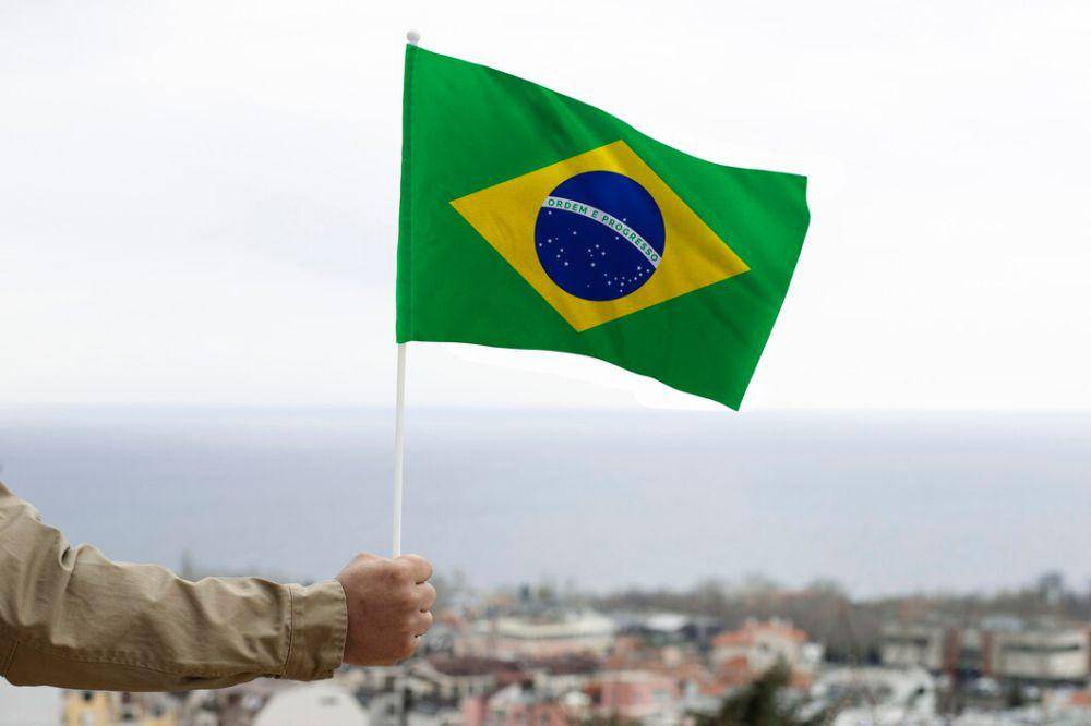 Ilustrasi bendera negara Brasil (freepik.com/freepik)