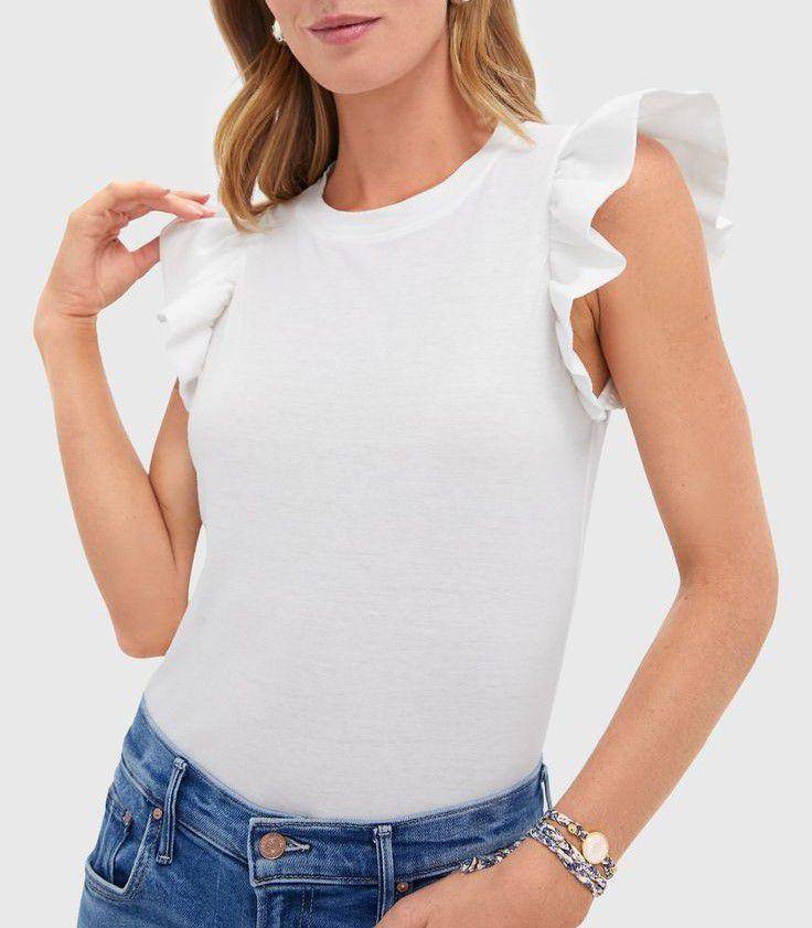Ilustrasi short flutter sleeve. (pinterest.com/Tuckernuck)