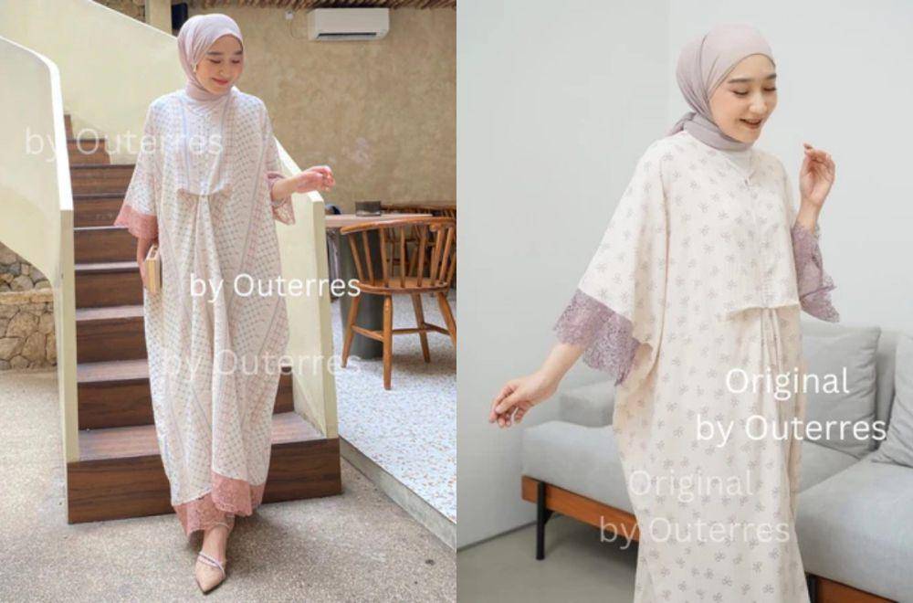 OUTERRES - Zeeta Raya Kaftan (shoppe.co.id/OUTERRES)