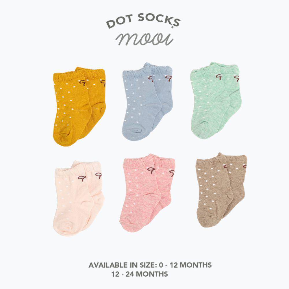 Mooi Dots Socks (shopee.co.id/Mooi Official Shop)