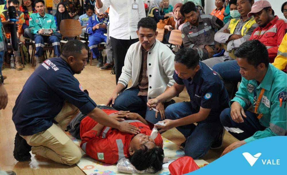 Pelatihan penanganan gigitan ular dan keracunan (instagram.com/ptvaleindonesia)