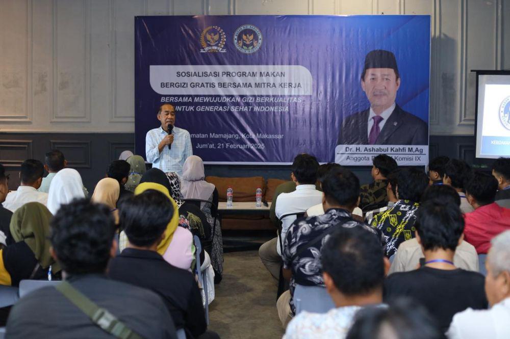 Sosialisasi MBG di Makassar, 12 Dapur Beroperasi di Sulsel