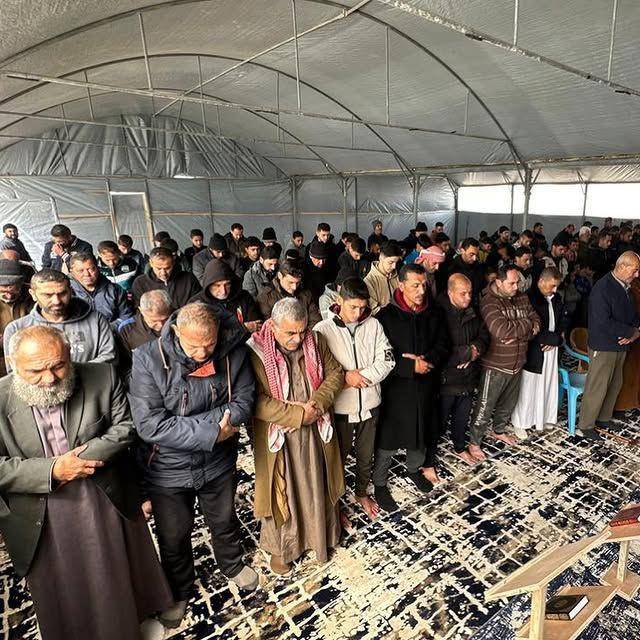 Zaskia Adya Mecca wujudkan pembangunan masjid sementara di Gaza (Instagram.com/zaskiadyamecca)