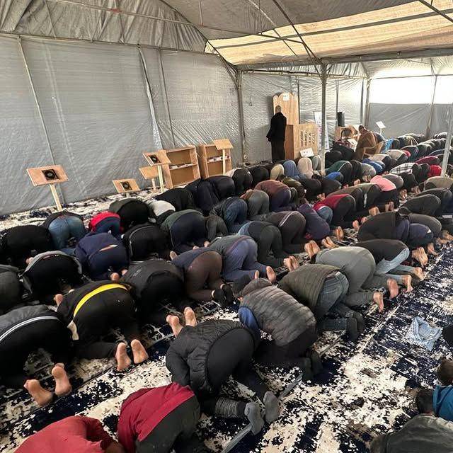 Zaskia Adya Mecca wujudkan pembangunan masjid sementara di Gaza (Instagram.com/zaskiadyamecca)