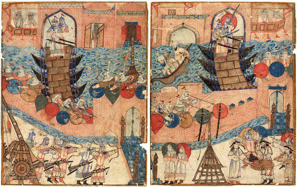 Fall Of Baghdad (commons.wikimedia.org/14th century artist)