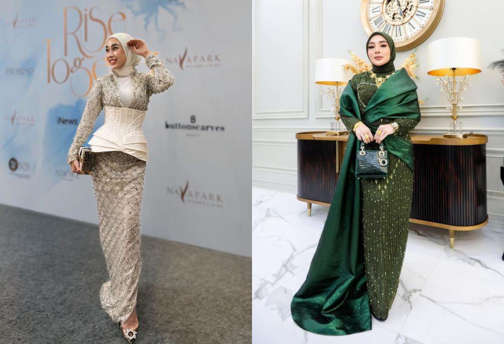 7 Adu Gaya Reza Gladys vs. Shella Saukia, Super Glamor!