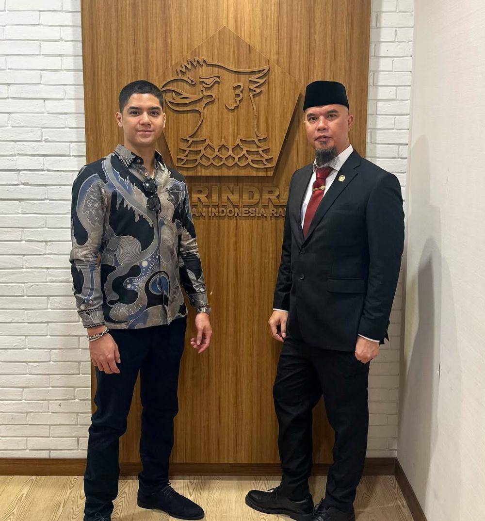 potret Al Ghazali dan sang ayah (instagram.com/alghazali7)